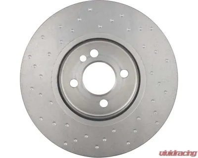 Brembo Premium UV Coated Front Xtra Cross Drilled Brake Rotor for Mini Cooper 2007-2015 - 09.A047.3X