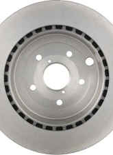 Brembo Premium UV Coated Rear Brake Rotor for Subaru STI 2008-2017, High Carbon Cast Iron                                     - 09.A198.11 - Image 2