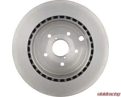 Brembo Premium UV Coated Rear Brake Rotor for Subaru STI 2008-2017, High Carbon Cast Iron - 09.A198.11