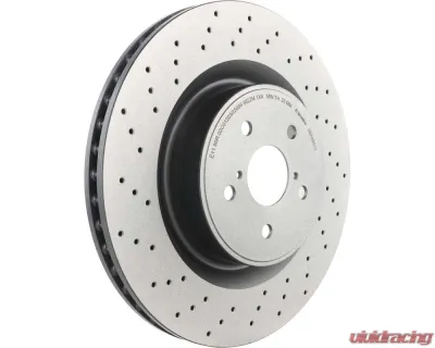 Brembo Premium UV Coated Front Brake Rotor for Lexus IS-F 2008-2014, High Carbon, 360mm - 09.A300.11