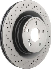 Brembo Premium UV Coated Rear Brake Rotor                                     - 09.A326.11 - Image 3