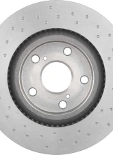 Brembo Premium UV Coated Front Xtra Cross Drilled Brake Rotor 296mm for Lexus, Toyota, Scion                                     - 09.A417.1X - Image 2