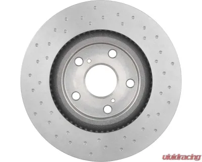 Brembo Premium UV Coated Front Xtra Cross Drilled Brake Rotor 296mm for Lexus, Toyota, Scion - 09.A417.1X