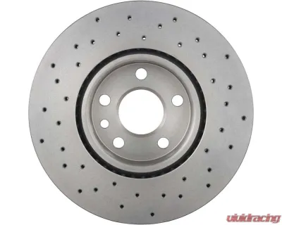 Brembo Brakes Premium UV Coated Front Xtra Cross Drilled Rotor for Land Rover & Volvo - 09.A427.1X