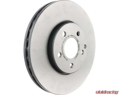 Brembo Premium UV Coated Front Brake Rotor for Mercedes-Benz E320 E350 2004-2009, Vented, High Carbon - 09.A447.11