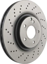 Brembo Premium UV Coated Front Brake Rotor 330mm for Mercedes-Benz C230 C320 CLK350 SLK280 SLK300 SLK350                                     - 09.A448.21 - Image 3