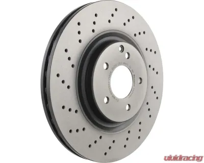 Brembo Premium UV Coated Front Brake Rotor 330mm for Mercedes-Benz C230 C320 CLK350 SLK280 SLK300 SLK350 - 09.A448.21