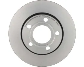 Brembo Premium UV Coated Rear Brake Rotor for Audi S4 2000-2002, 256mm Vented High Carbon