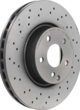 Brembo Premium UV Coated Front Brake Rotor 322mm for Mercedes-Benz C/E Class 2008-2017                                     - 09.A621.31 - Image 3