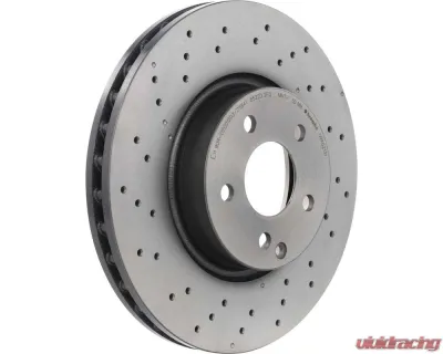 Brembo Premium UV Coated Front Brake Rotor 322mm for Mercedes-Benz C/E Class 2008-2017 - 09.A621.31