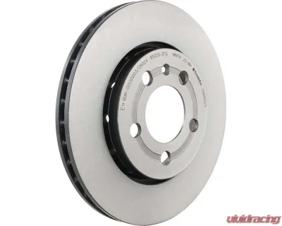 Brembo Premium UV Coated Rear Brake Rotor 256mm for Audi TT MK1, VW Golf/Jetta R32 - 09.A652.11