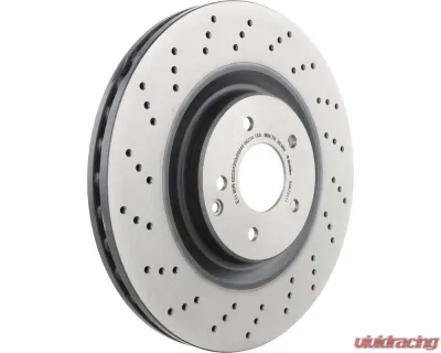 Brembo Premium UV Coated Front Brake Rotor for Mercedes-Benz C-Class & CLK Models 2002-2009 - 09.A731.11