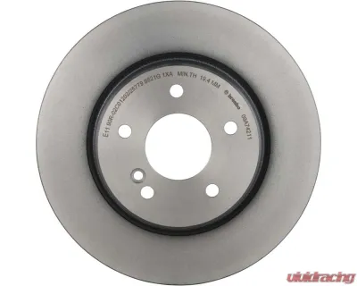 Brembo Premium UV Coated Rear Brake Rotor - 09.A742.11
