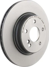 Brembo Premium UV Coated Rear Brake Rotor for Mercedes-Benz SL500/600 1993-2002, Vented 300mm                                     - 09.A742.21 - Image 3