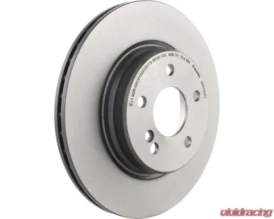 Brembo Premium UV Coated Rear Brake Rotor for Mercedes-Benz SL500/600 1993-2002, Vented 300mm - 09.A742.21