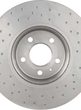 Brembo Premium UV Coated Front Xtra Cross Drilled Brake Rotor 320mm for Audi A4/A5/Q5 2009-2011                                     - 09.A758.1X - Image 2