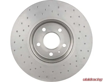 Brembo Premium UV Coated Front Xtra Cross Drilled Brake Rotor 320mm for Audi A4/A5/Q5 2009-2011 - 09.A758.1X