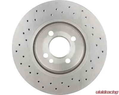 Brembo Premium UV Coated Front Xtra Cross Drilled Brake Rotor for Mini Cooper 2007-2015 - 09.A761.1X