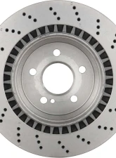 Brembo Premium UV Coated Rear Brake Rotor for Mercedes-Benz SL550 2009-2012, 320mm Vented                                     - 09.A818.21 - Image 2