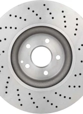 Brembo Premium UV Coated Rear Brake Rotor for Mercedes-Benz CLS55 AMG, E55 AMG, SL55 AMG, SL600, SL65 AMG, SLC43 AMG, SLK55 AMG                                     - 09.A819.11 - Image 2