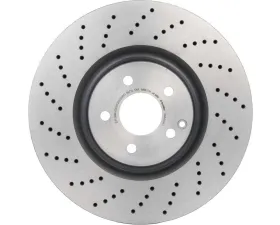 Brembo Premium UV Coated Rear Brake Rotor for Mercedes-Benz CLS55 AMG, E55 AMG, SL55 AMG, SL600, SL65 AMG, SLC43 AMG, SLK55 AMG
