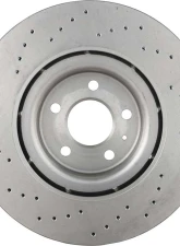 Brembo Premium UV Coated Front Xtra Cross Drilled Brake Rotor for Audi S4/S5 2010-2011                                     - 09.B039.1X - Image 2