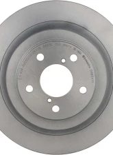 Brembo Brakes Premium UV Coated Rear Brake Rotor for Subaru Impreza 2006, Legacy 2005-2009, WRX 2006-2007                                     - 09.B041.11 - Image 5