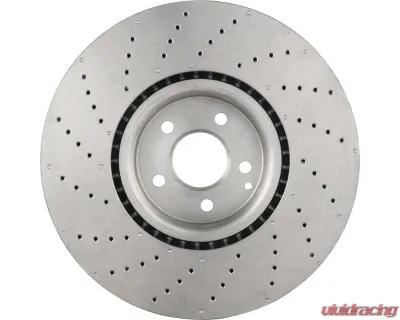Brembo Premium UV Coated Front Brake Rotor for Mercedes-Benz SL550 2013-2015, High Carbon, 360mm - 09.B474.11