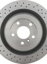 Brembo Premium UV Coated Rear Brake Rotor 345mm for Mercedes-Benz GL63 AMG, GLE63 AMG, GLS63 AMG                                     - 09.B710.11 - Image 6