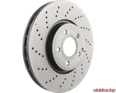 Brembo Premium UV Coated Front Brake Rotor for Mercedes-Benz CLS400 2015-2017, 322mm Vented - 09.B742.51