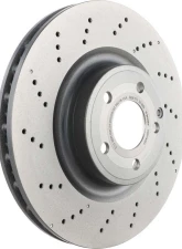 Brembo Premium UV Coated Front Brake Rotor Vented 344MM for Mercedes-Benz SLK250/350 2012-2016                                     - 09.B744.51 - Image 3
