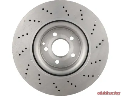 Brembo Premium UV Coated Front Brake Rotor Vented 344MM for Mercedes-Benz SLK250/350 2012-2016 - 09.B744.51