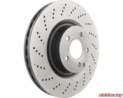 Brembo Premium UV Coated Front Brake Rotor 344mm for Mercedes-Benz C250 E550 2010-2017 - 09.B746.61