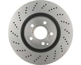Brembo Premium UV Coated Front Brake Rotor 344mm for Mercedes-Benz C250 E550 2010-2017