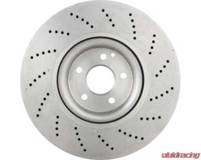 Brembo Premium UV Coated Front Brake Rotor for Mercedes-Benz CLS550 2012-2018, Vented, High Carbon - 09.B747.51