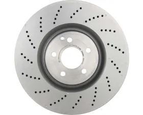 Brembo Premium UV Coated Front Brake Rotor for Mercedes-Benz CLS550 2012-2018, Vented, High Carbon