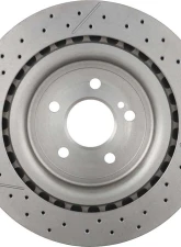 Brembo Premium UV Coated Rear Brake Rotor 330mm for Mercedes-Benz CLA45 AMG, GLA45 AMG, SLC43 AMG                                     - 09.B788.11 - Image 2