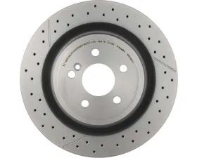 Brembo Premium UV Coated Rear Brake Rotor 330mm for Mercedes-Benz CLA45 AMG, GLA45 AMG, SLC43 AMG