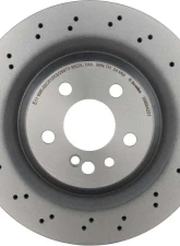 Brembo Premium UV Coated Rear Brake Rotor for Mercedes-Benz CL55 AMG & S55 AMG 2003-2006                                     - 09.B842.21 - Image 6