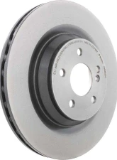 Brembo Premium UV Coated Rear Brake Rotor for Mercedes-Benz SL600 2004-2009, 330mm Vented                                     - 09.B842.31 - Image 3