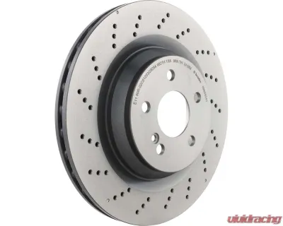 Brembo Premium UV Coated Rear Brake Rotor 330MM for Mercedes-Benz SL55 AMG 2003-2008, SL63 AMG 2009, SL65 AMG 2009 - 09.B842.41