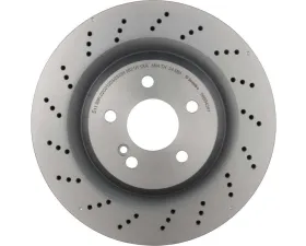 Brembo Premium UV Coated Rear Brake Rotor 330MM for Mercedes-Benz SL55 AMG 2003-2008, SL63 AMG 2009, SL65 AMG 2009