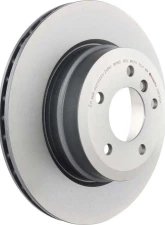 Brembo Premium UV Coated Rear Brake Rotor for BMW 135i 2008-2013, High Carbon, Vented                                     - 09.C315.11 - Image 3