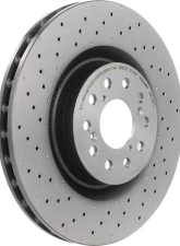 Brembo Premium UV Coated Front Brake Rotor for Honda Civic 2017, Civic Type-R 2018-2019, 350mm                                     - 09.C338.11 - Image 3