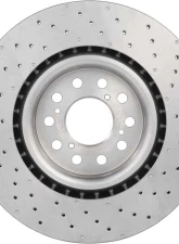 Brembo Premium UV Coated Front Brake Rotor for Honda Civic 2017, Civic Type-R 2018-2019, 350mm                                     - 09.C338.11 - Image 2