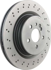 Brembo Premium UV Coated Rear Brake Rotor 348mm Vented High Carbon for 09.D268.11                                     - 09.D268.11 - Image 3