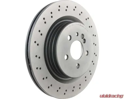 Brembo Premium UV Coated Rear Brake Rotor 348mm Vented High Carbon for 09.D268.11 - 09.D268.11