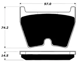 Brembo RA70 G Caliper Brake Pad