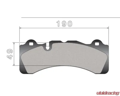 Brembo TS20 M Caliper Brake Pad - 3434.17.TS20