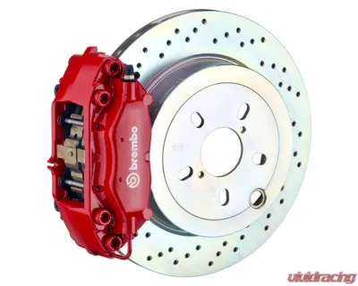 Brembo Brakes 309x28mm Drilled Rear Left Replacement Rotor for Porsche 911 1966-1989 - 906064